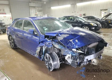 2023 Hyundai Elantra Sel from USA, damaged, VIN KMHLS4AG6PU573607